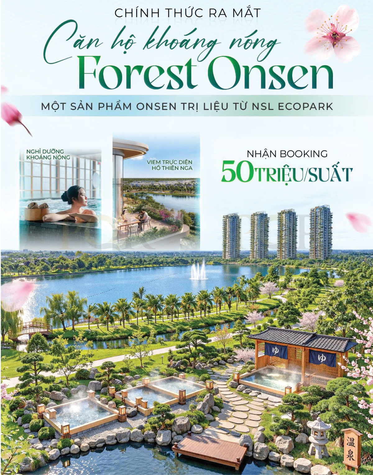 tổng quan dự án forest onsen